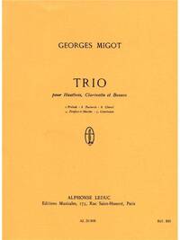 GEORGES MIGOT: TRIO (TRIO - WOODWIND)