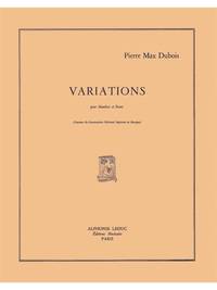 PIERRE MAX DUBOIS: VARIATIONS (OBOE & PIANO)