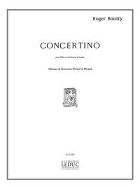 ROGER BOUTRY: CONCERTINO (FLUTE & PIANO)