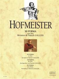 HOFMEISTER: 50 FERMA (FLUTE SOLO)