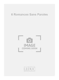 LUCIEN NIVERD: 6 ROMANCES SANS PAROLES NO.6: ALLEGRETTO (CLARINET & PIANO)