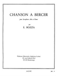 EUGENE BOZZA: CHANSON A BERCER (SAXOPHONE-ALTO & PIANO)
