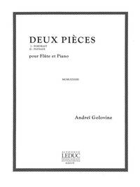 ANDREI GOLOVINE: 2 PIECES (FLUTE & PIANO)