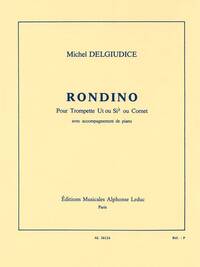 MICHEL DELGUIDICE: RONDINO (TRUMPET & PIANO) TROMPETTE