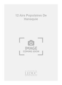 KLAPIL 12 AIRS POPULAIRES DE HANAQUIE 2 RECORDERS & GUITAR BOOK