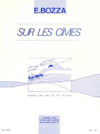 EUGENE BOZZA: ON TH SUMMITS (F HORN AND PIANO)