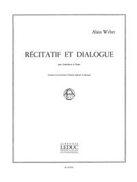ALAIN WEBER: RECITATIF ET DIALOGUE (DOUBLE BASS & PIANO)