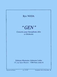 RYO NODA: GEN (SAXOPHONE-ALTO & PIANO)
