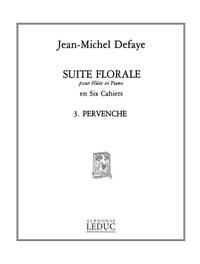 JEAN MICHEL DEFAYE: SUITE FLORALE NO.3: PERVENCHE (FLUTE & PIANO)