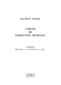 JEAN-PIERRE COULEAU  : HEURE DE FORMATION MUSICALE ELEMENTAIRE 2  ET FIN D'ETUDES 1ER