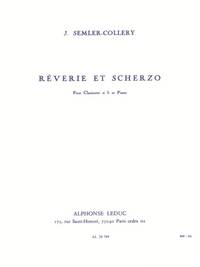 JULES SEMLER-COLLERY: REVERIE ET SCHERZO (CLARINET/PIANO)