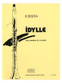 EUGENE BOZZA: IDYLLE (CLARINET & PIANO)