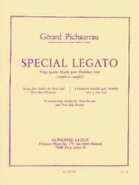 GERARD PICHAUREAU: SPECIAL LEGATO - 24 STUDIES FOR TENOR AND TENOR BASS TROMBONE (TROMBONE)