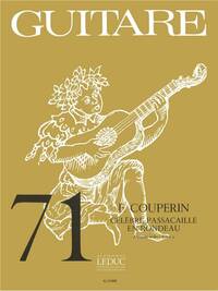 FRANCOIS COUPERIN: PASSACAILLE EN RONDEAU (COLL. GUITARE NO.71) (GUITAR SOLO)