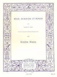 EUGENE BOZZA: RECIT, SICILIENNE AND RONDO FOR BASSOON AND PIANO