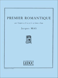 JACQUES MAS: PREMIER ROMANTIQUE (FOR C TRUMPET) (TRUMPET & PIANO) TROMPETTE