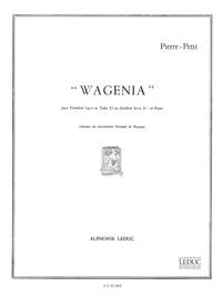 PIERRE PETIT: WAGENIA (TROMBONE-BASS & PIANO)