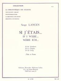 SERGE LANCEN: IF I WERE... (FLUTE AND PIANO)
