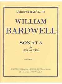 WILLIAM BARDWELL: SONATA (TUBA & PIANO)