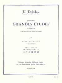 ULYSSE DELECLUSE: FOURTEEN GREAT STUDIES (CLARINET)