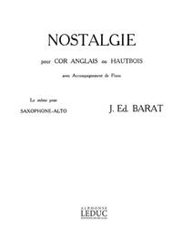 JACQUES ED. BARAT: NOSTALGIE (OBOE & PIANO)