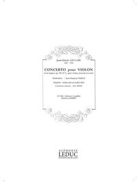 JEAN-MARIE LECLAIR: CONCERTO OP.7, NO.2 IN D MAJOR (VIOLIN & ORCHESTRA)