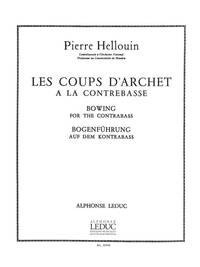 P. HELLOUIN: LES COUPS D'ARCHET (DOUBLE BASS SOLO)