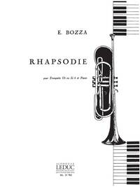 EUGENE BOZZA: RHAPSODIE (TRUMPET/PIANO) TROMPETTE