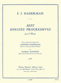 FRANCOIS JOSEPH NADERMANN: SEPT SONATES PROGRESSIVES POUR LA HARPE