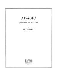 MAURICE THIRIET: ADAGIO (SAXOPHONE-ALTO & PIANO)