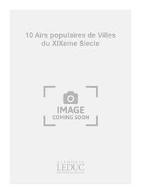 PAVEL KLAPIL: 10 AIRS POPULAIRES DE VILLES TCHEQUES DU XIXEME SIECLE (RECORDER & GUITAR)