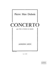 PIERRE MAX DUBOIS: CONCERTO (FLUTE & PIANO)