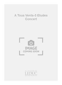 D. MAGNON: A TOUS VENTS (SAXOPHONE-ALTO & PIANO)