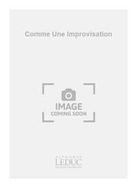 MARC CARLES: COMME UNE IMPROVISATION (CLARINET SOLO)