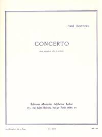 PAUL BONNEAU: CONCERTO FOR ALTO SAXOPHONE