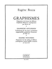 EUGENE BOZZA: GRAPHISMES (BASSOON SOLO)