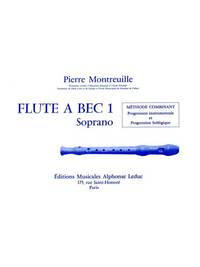 PIERRE MONTREUILLE: LA FLUTE A BEC (RECORDER SOLO)