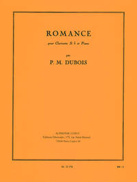 PIERRE-MAX DUBOIS: ROMANCE (BB CLARINET/PIANO)