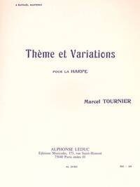 MARCEL TOURNIER: THEME ET VARIATIONS (HARP)