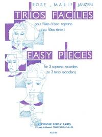 ROSE-MARIE JANZEN: TRIOS FACILES (RECORDERS 3)