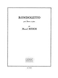 MARCEL BITSCH: RONDOLETTO (BASSOON & PIANO)