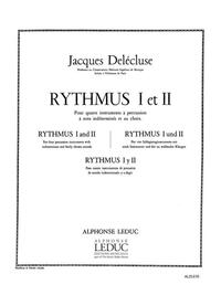 JACQUES DELECLUSE: RYTHMUS 1 & 2 (PERCUSSION ENSEMBLE)