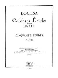 ROBERT NICHOLAS CHARLES BOCHSA: 50 ETUDES OP.34, VOL.2 (HARP SOLO)