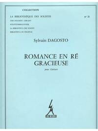 DAGOSTO ROMANCE EN RE GRACIEUSE LM021 GUITAR BOOK