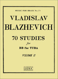 BLAZHEVICH: 70 STUDIES VOLUME 2/TUBA MFB274