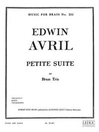 MIREILLE AVRIL: PETITE SUITE (TRIO - BRASS)