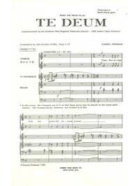 DANIEL PINKHAM: TE DEUM (CHORAL-FEMALE ACCOMPANIED)