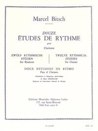 DOUZE ETUDES DE RYTHME POUR CLARINETTE