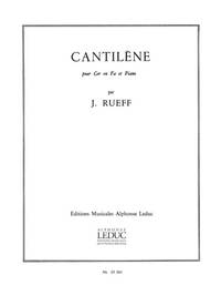 JEANINE RUEFF: CANTILENE (HORN & PIANO)