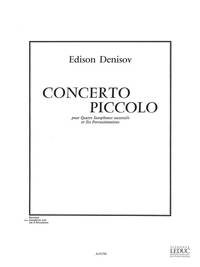 EDISON DENISOV: CONCERTO PICCOLO (SAXOPHONE & PERCUSSION)